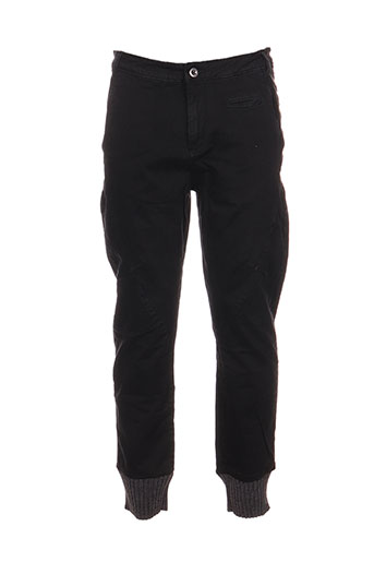 gaudi pantalons homme de couleur noir