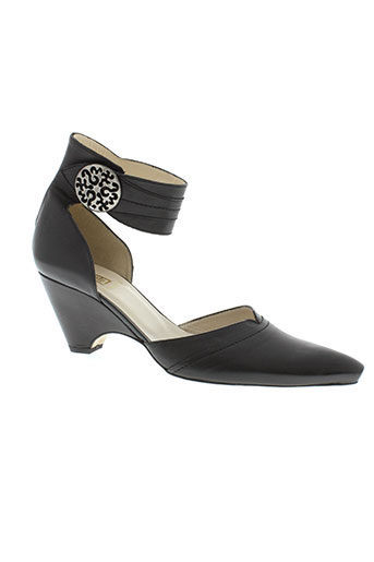 france mode chaussures femme de couleur noir