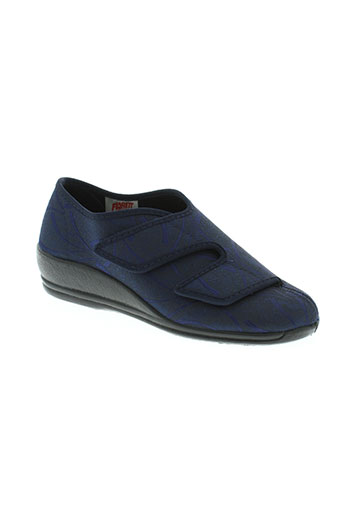 florett chaussures femme de couleur bleu