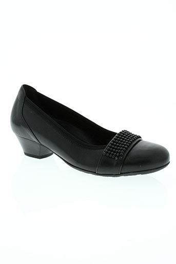 gabor chaussures femme de couleur noir