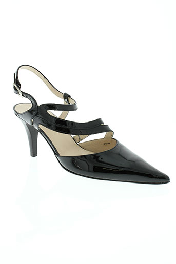 france mode chaussures femme de couleur noir
