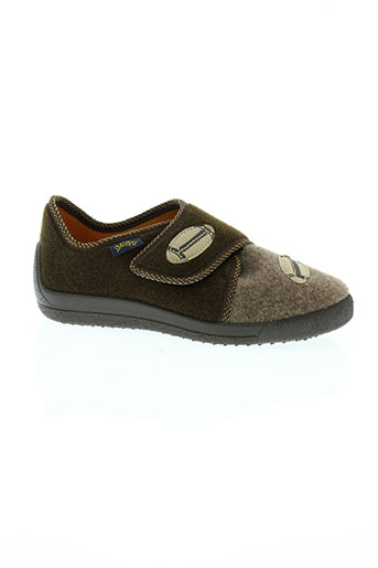 bellamy chaussures garçon de couleur marron