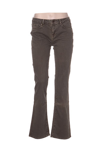 pablo gerard darel jeans femme de couleur vert