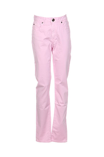 emma EFFI_CHAR_1 caro pantalons femme de couleur rose
