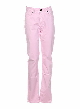 Pantalon casual rose EMMA & CARO pour femme
