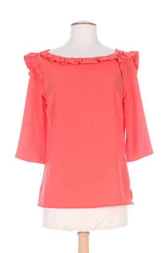 fille a suivre chemises femme de couleur rouge