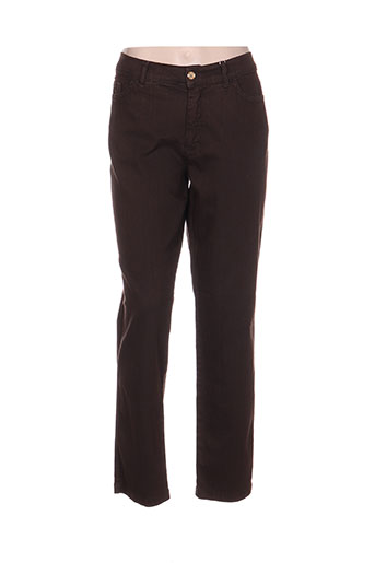 aquajeans jeans femme de couleur marron