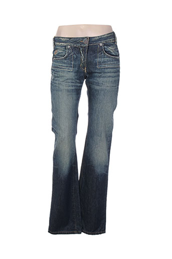 cheyenne jeans femme de couleur bleu
