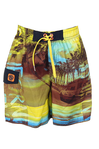 losan maillots de bain garçon de couleur jaune