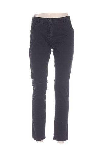 rivieres de lune pantalons femme de couleur noir