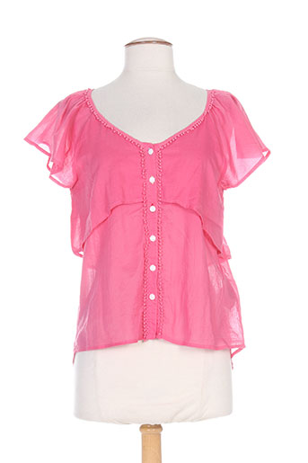 rivieres de lune chemises femme de couleur rose