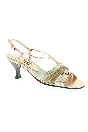 corine chaussures femme de couleur jaune