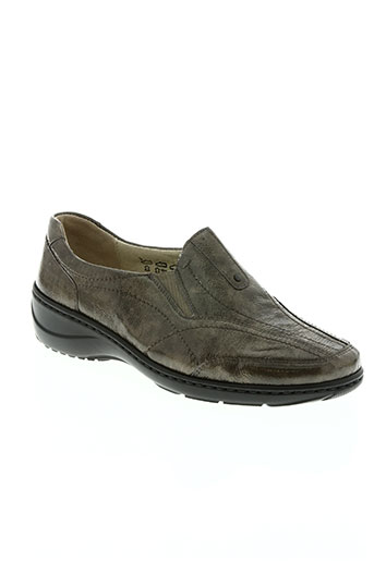 waldläufer chaussures femme de couleur marron