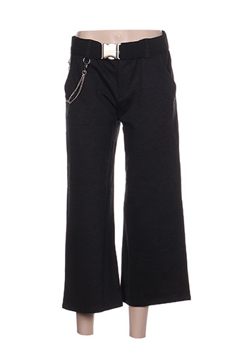 mensi collezioni pantacourts femme de couleur noir