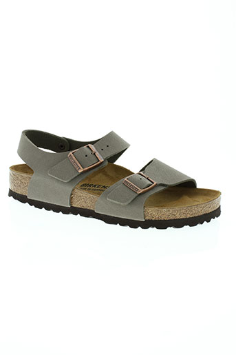 birkenstock chaussures garçon de couleur gris