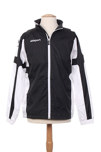 uhlsport manteaux homme de couleur noir