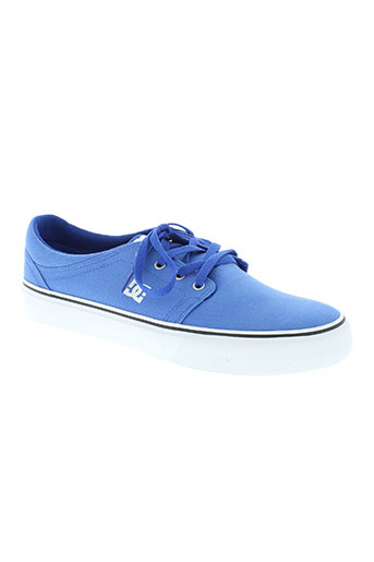 dc chaussures homme de couleur bleu