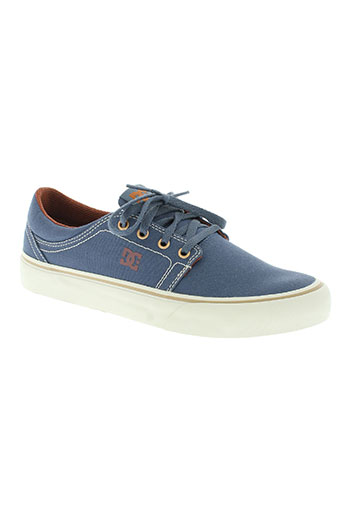 dc chaussures homme de couleur bleu