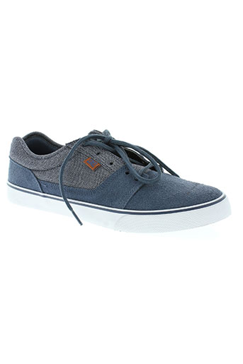 dc chaussures homme de couleur bleu