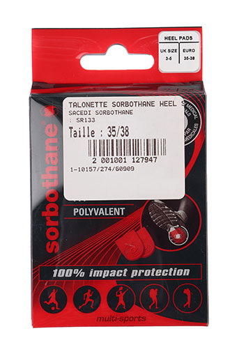 sorbothane chaussures homme de couleur rouge