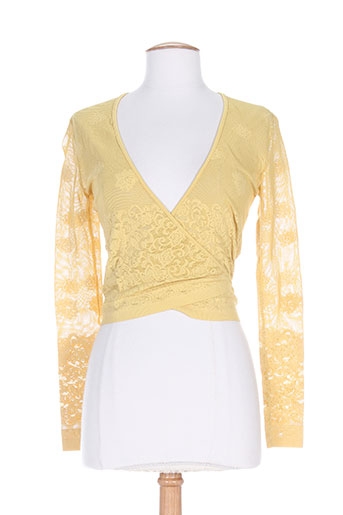 suggest gilets femme de couleur jaune