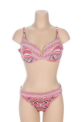 blue labster maillots de bain femme de couleur rouge