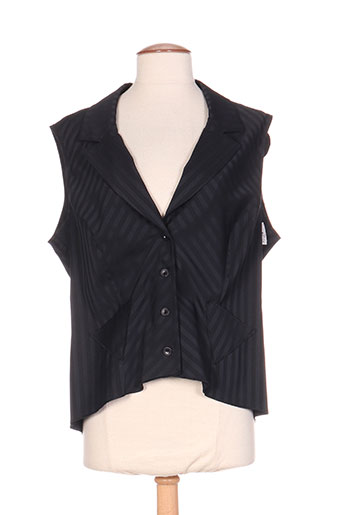 beverly gilets femme de couleur noir