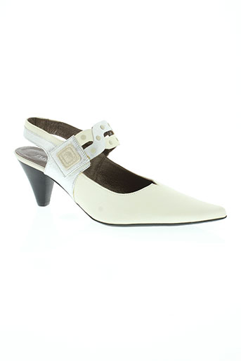 fugitive chaussures femme de couleur beige