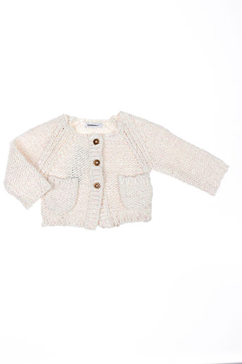 3 pommes gilets fille de couleur rose