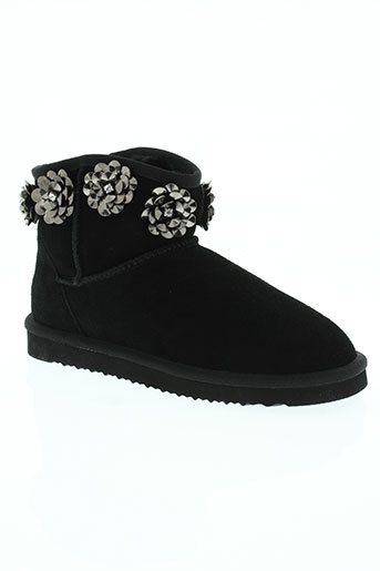 molly bracken chaussures femme de couleur noir