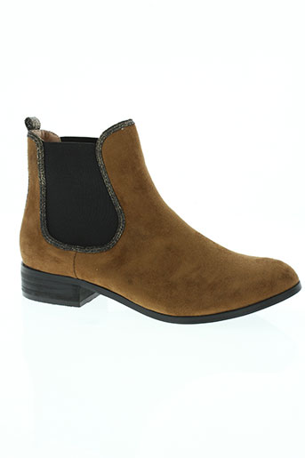 vanessa wu chaussures femme de couleur marron