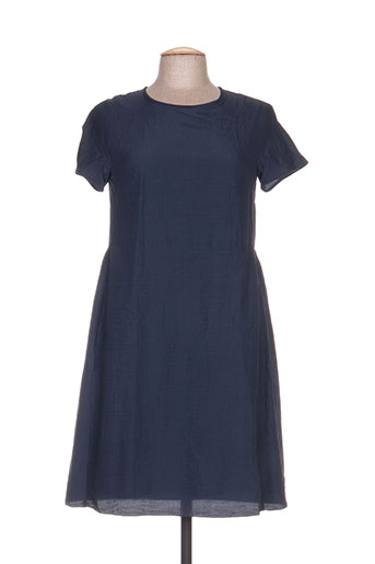 maxmara robes femme de couleur bleu