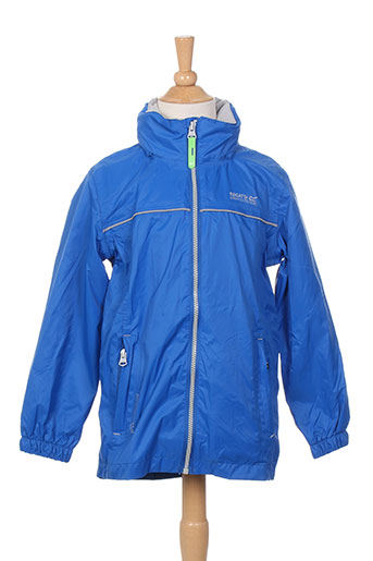 regatta manteaux enfant de couleur bleu