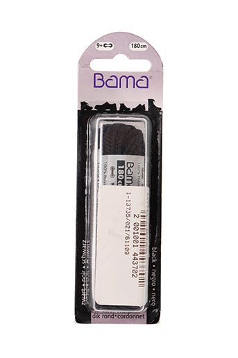 bama chaussures unisexe de couleur noir