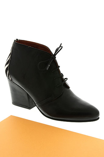 libre comme l'air chaussures femme de couleur noir