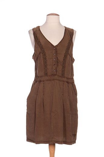 et compagnie robes femme de couleur marron