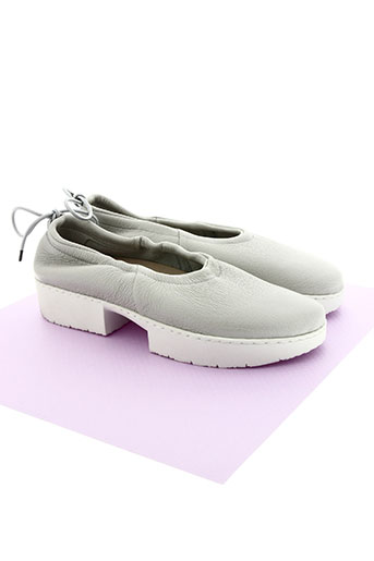 trippen chaussures femme de couleur gris