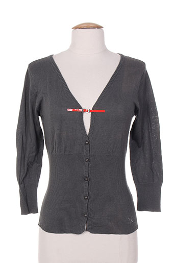 ddp gilets femme de couleur gris