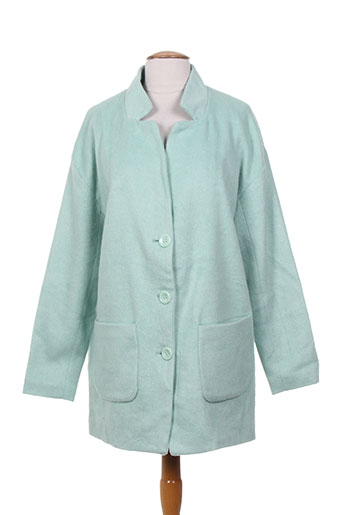 fransa vestes femme de couleur vert