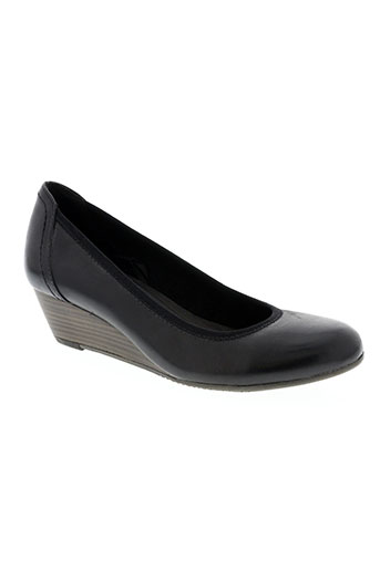tamaris chaussures femme de couleur noir