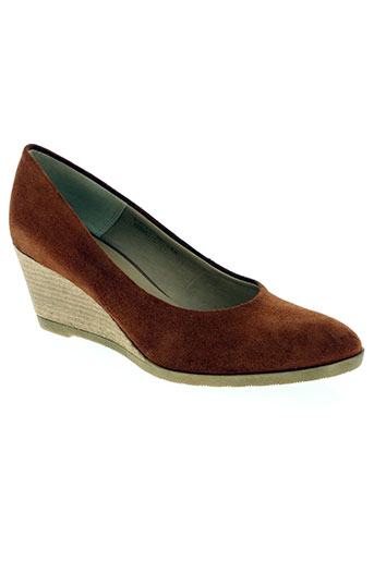 tamaris chaussures femme de couleur marron