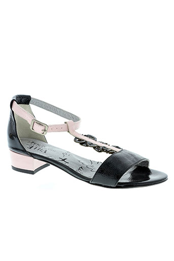 un tour en ville chaussures femme de couleur noir