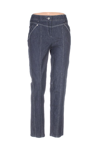 deca jeans femme de couleur bleu