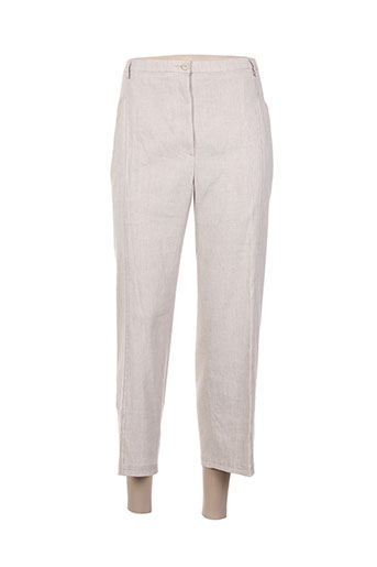pauporté pantacourts femme de couleur beige