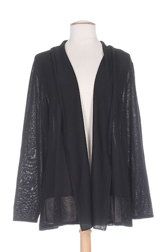 pauporté gilets femme de couleur noir