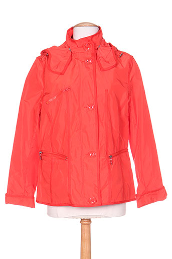 weinberg manteaux femme de couleur rouge