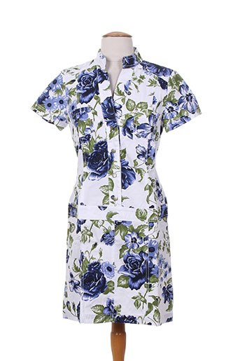 mybo robes femme de couleur bleu