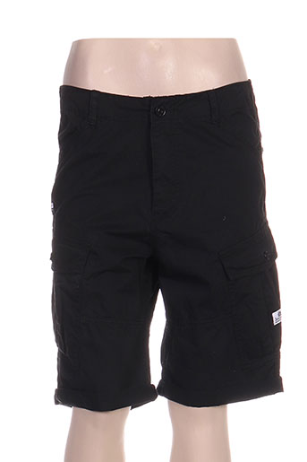 deeluxe shorts / bermudas homme de couleur noir