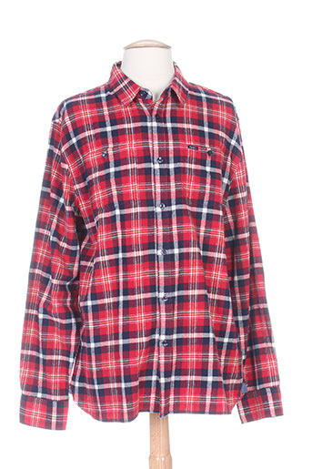 pepe jeans chemises homme de couleur rouge