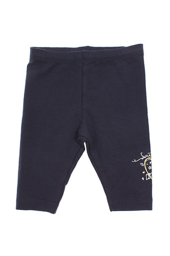 3 pommes pantalons fille de couleur bleu